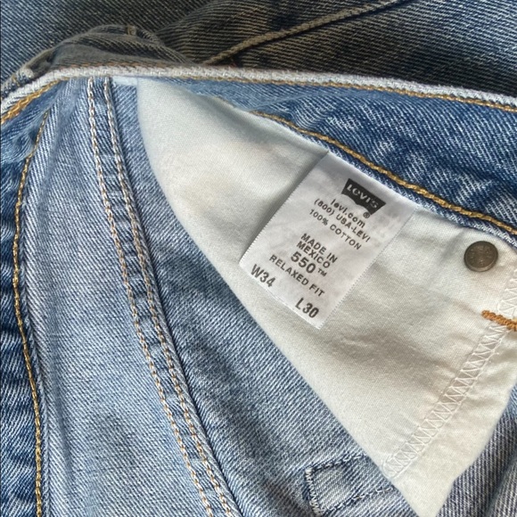 LEVIS 550 mens relaxed jeans - Picture 5 of 6